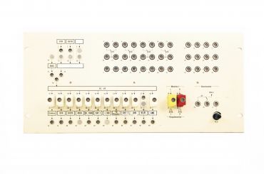19-inch 5RU Lemo patchbay with 89 inputs and 13x bridge connectors | LEMO 1 