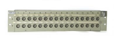 19-inch 3RU HF13 to BNC video patchbay with 32 inputs | SF201 