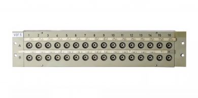 19-inch 3RU HF13 to BNC video patchbay with 32 inputs | SF202 
