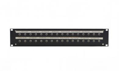 19-inch 2RU patchbay 32x Lemo Series 0S to 32x XLR | SF211 