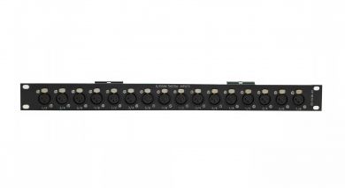 19-inch 1RU 16x female XLR patchbay  | SF214 