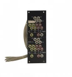 Lemo Series 0S patchfield for small projects with limited space  | 30 Lemo connectors | SF217 