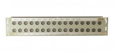 19-inch 3RU HF13 to BNC video patchbay with 32 inputs | SF218 