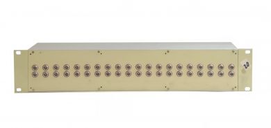 19-inch 2RU patchbay | 40x LEMO Series 0S | Siemens 30-pin | XLR  | SF222 