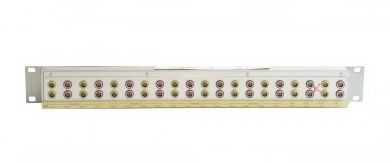 19-inch 1RU 40x LEMO Series 0S gold patchbay | SF223 
