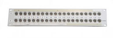 19-inch 3RU HF13 to BNC video patchbay with 40 inputs | SF226 