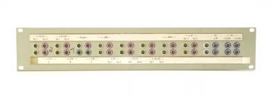 19-inch 2RU Lemo patchbay | 40x Lemo Series 0S | SF237 