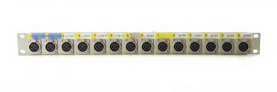 19-inch 1RU 14x XLR patchbay  | SF403 