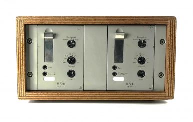 2x TAB U73b vintage tube limiter | racked & refurbished 