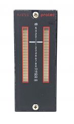 Protec P1572S Stereo LED-Meter 