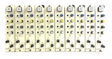 Neumann SKC stereo Aux-Send, Pan, Eingangswahl Set. | Danner 10-Kanal 