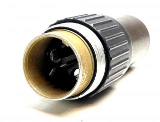 T3008 - T3262  vintage 3-pin Tuchel adapter – male/male 