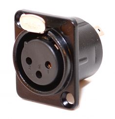 Neutrik XLR installation socket – female 