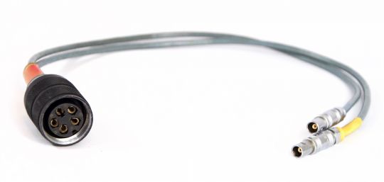 Großtuchel Stecker weiblich 5-polig auf 2x Lemo Series 0S | FFP 0S 