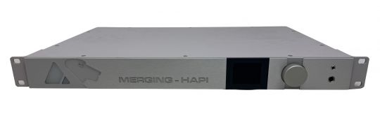 Merging-HAPI mit ADA8-Karte und Breakout-Kabeln 